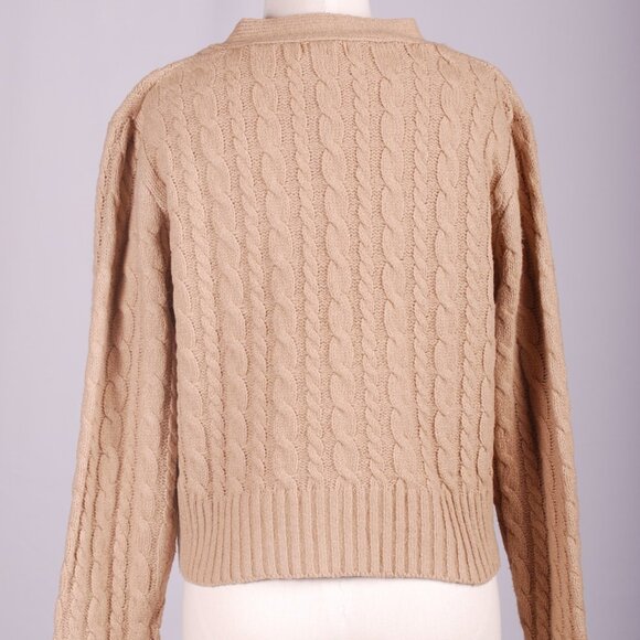 EUC Nasty Gal Cableknit Cardigan, Sz - M - Picture 6 of 6